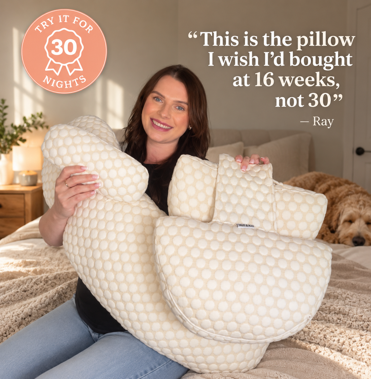 Mell and Kin Pregnancy Pillow